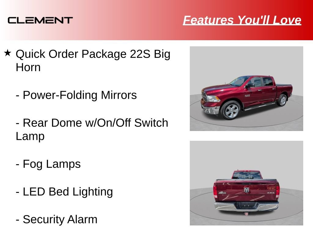 Used 2017 RAM 1500 Big Horn AWD/4WD image 38