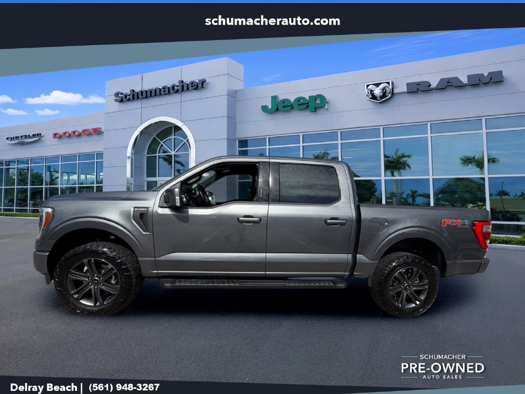 Used 2022 Ford F150 Lariat w/ Equipment Group 502A High AWD/4WD image 4