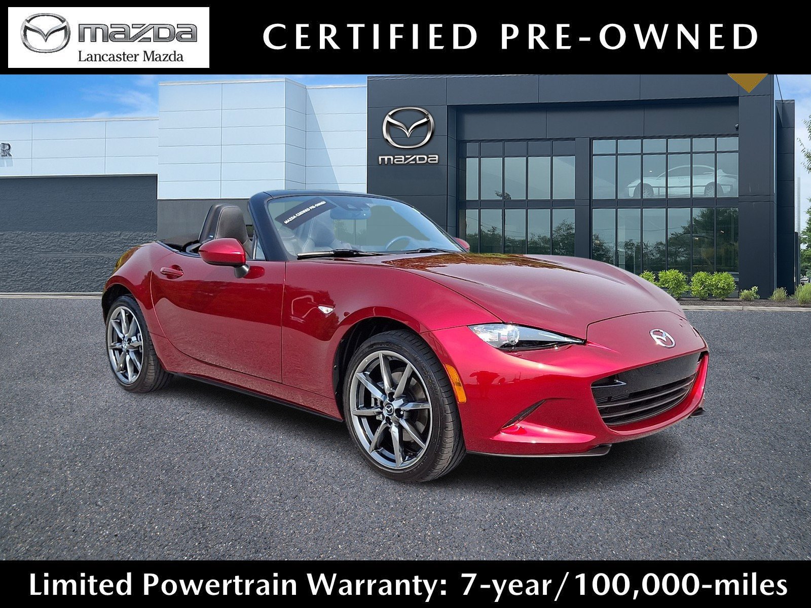 Certified 2021 MAZDA MX-5 Miata Grand Touring RWD image 1