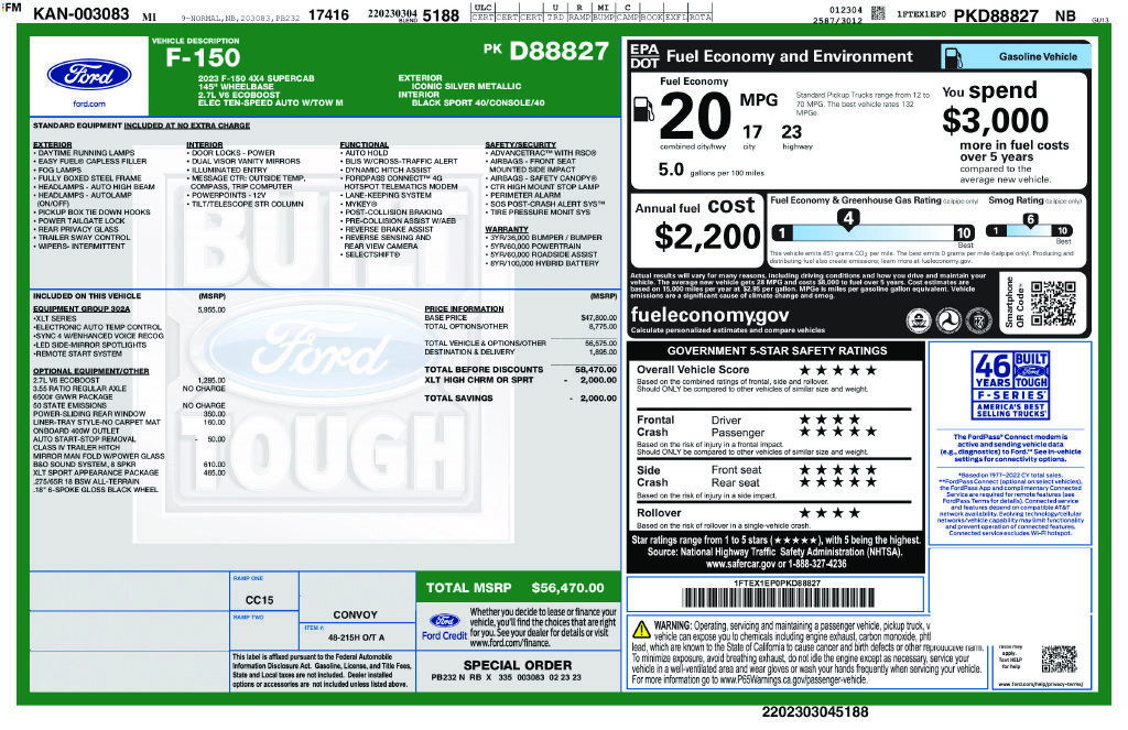 Used 2023 Ford F150 XL AWD/4WD image 19