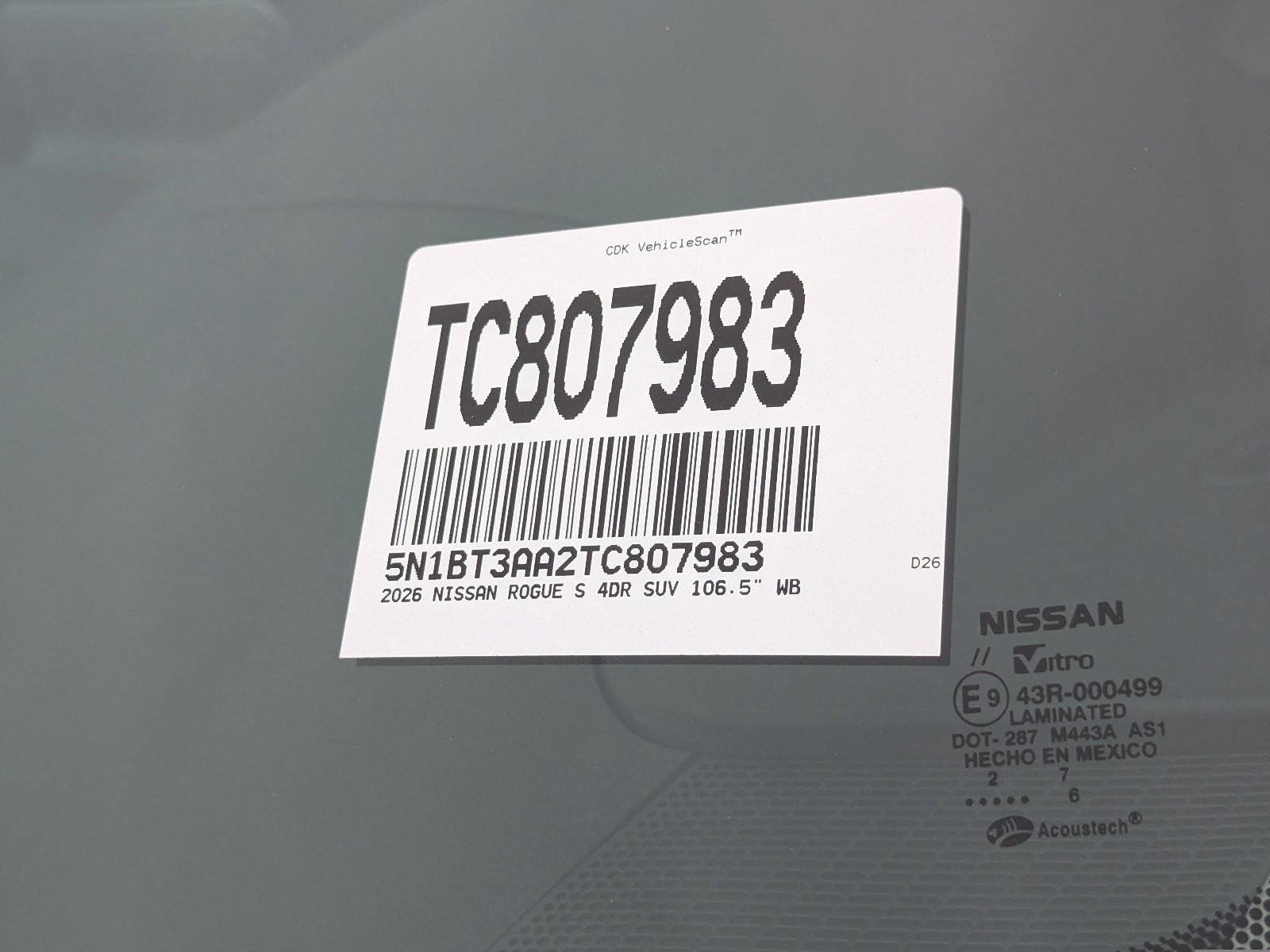 New 2026 Nissan Rogue S FWD image 36