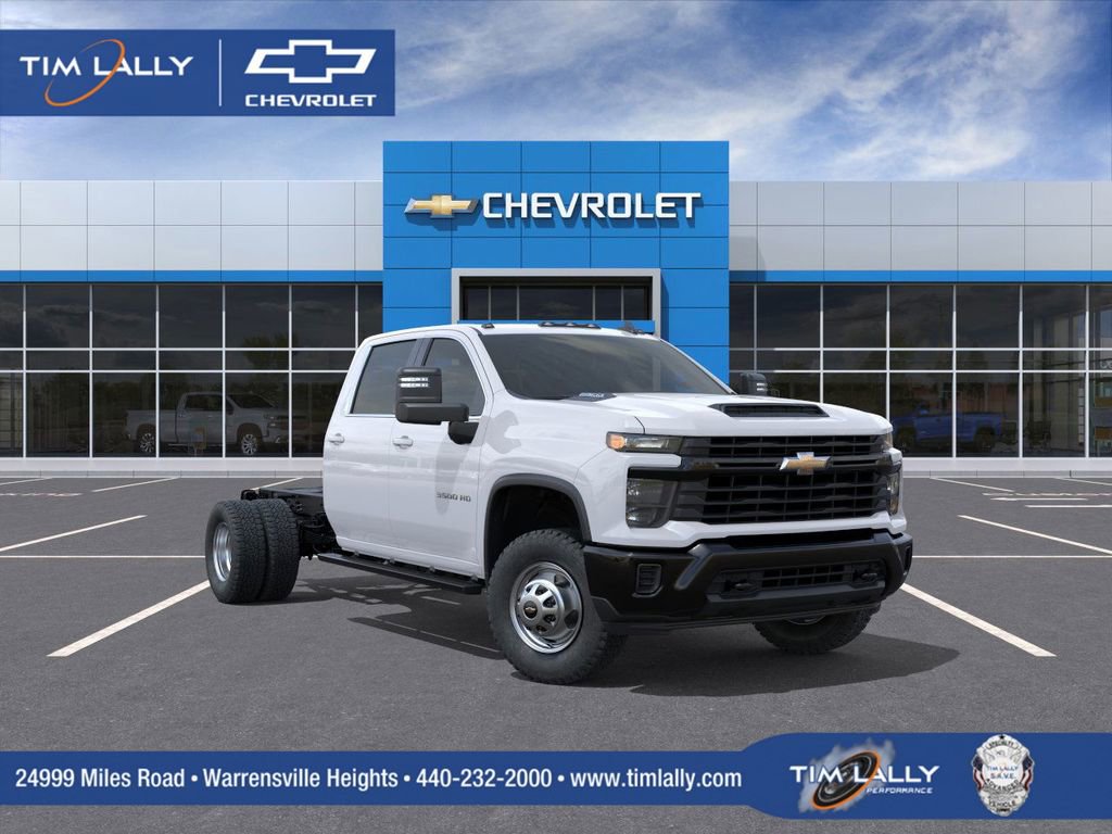 New 2026 Chevrolet Silverado 3500 W/T w/ Snow Plow Prep Package