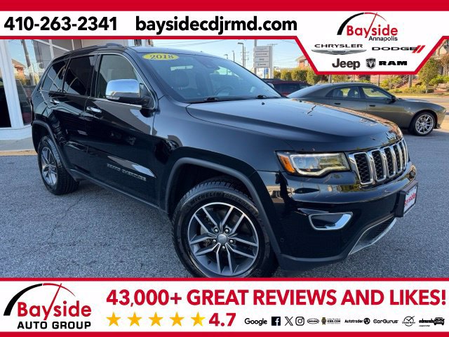 Used 2018 Jeep Grand Cherokee Limited w/ Luxury Group II