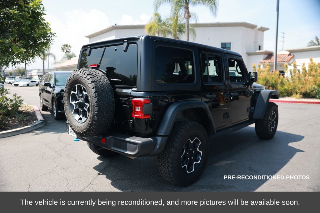 Used 2022 Jeep Wrangler Unlimited Rubicon 4xe w/ Cold Weather Group image 5