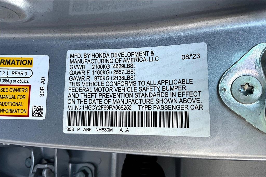 Certified 2023 Honda Accord EX-L image 18