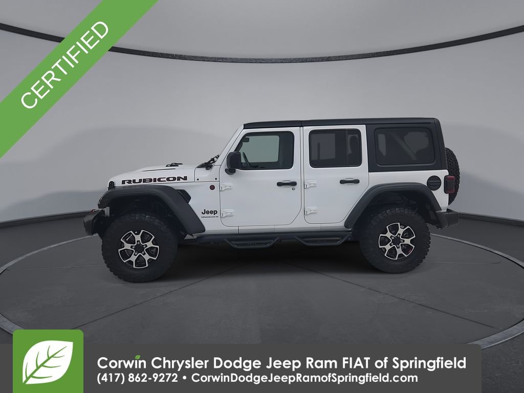 Certified 2023 Jeep Wrangler Unlimited Rubicon w/ Safety Group AWD/4WD image 9