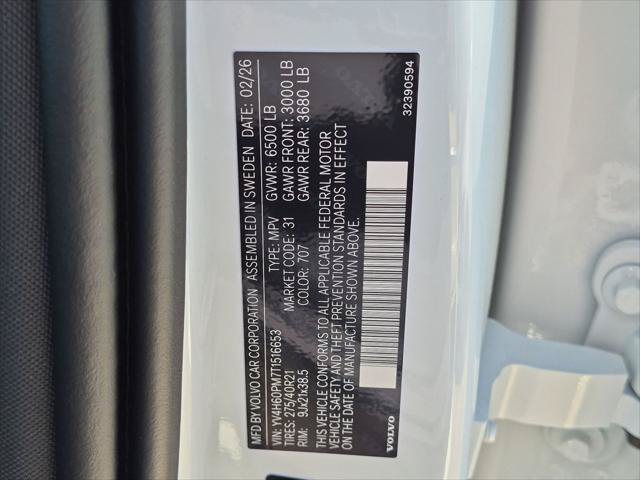 New 2026 Volvo XC90 T8 Ultra w/ Protection Package AWD/4WD image 15