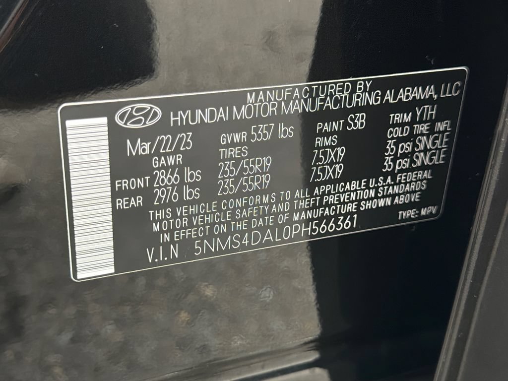 Used 2023 Hyundai Santa Fe Limited AWD/4WD image 31