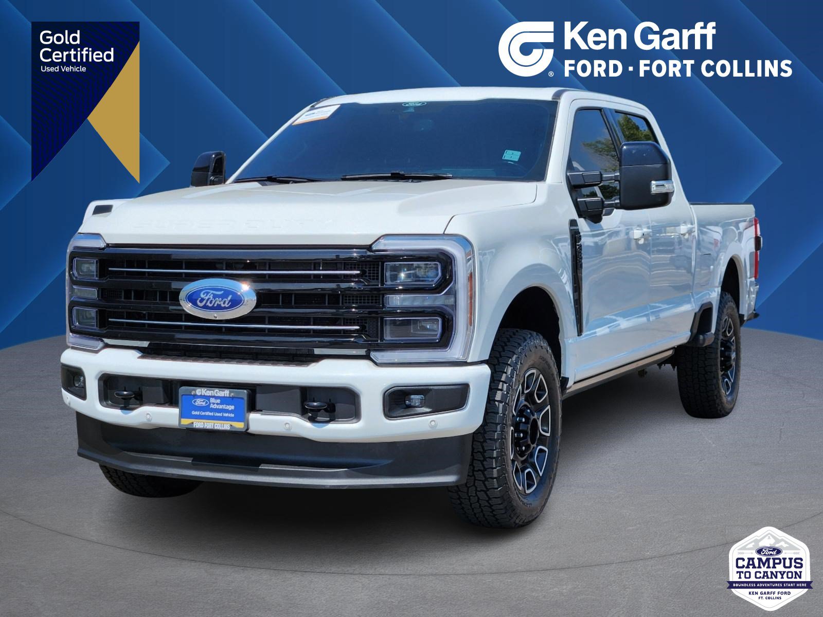 Certified 2025 Ford F350 Platinum w/ FX4 Off-Road Package