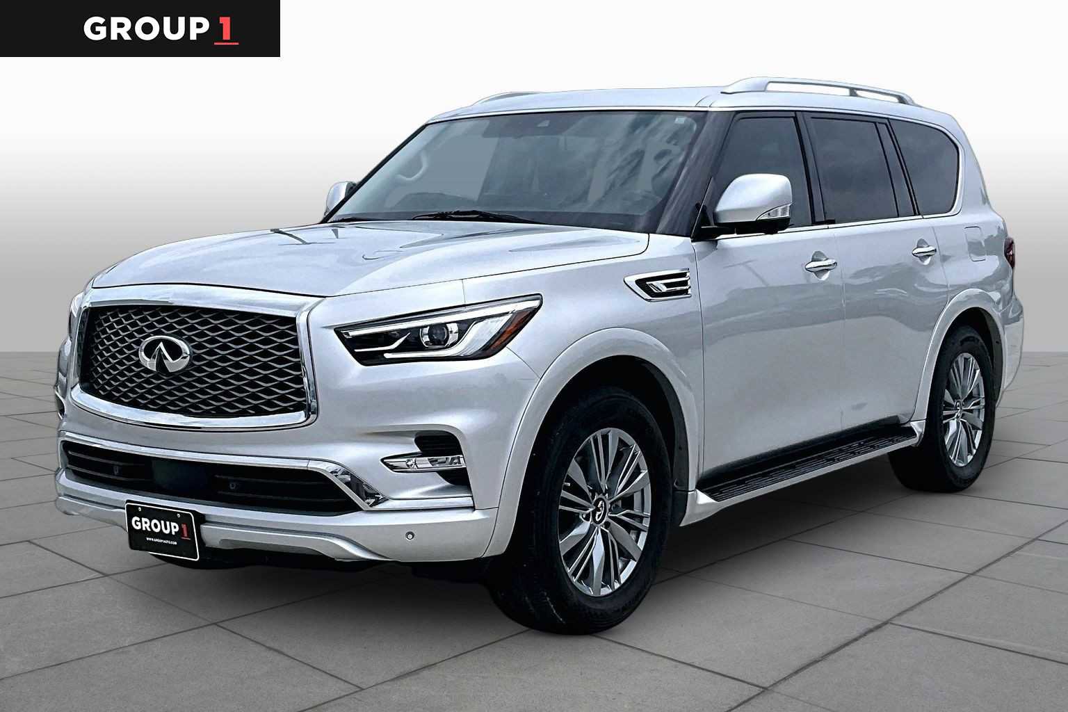 Used 2022 INFINITI QX80 Luxe w/ Cargo Package RWD image 1