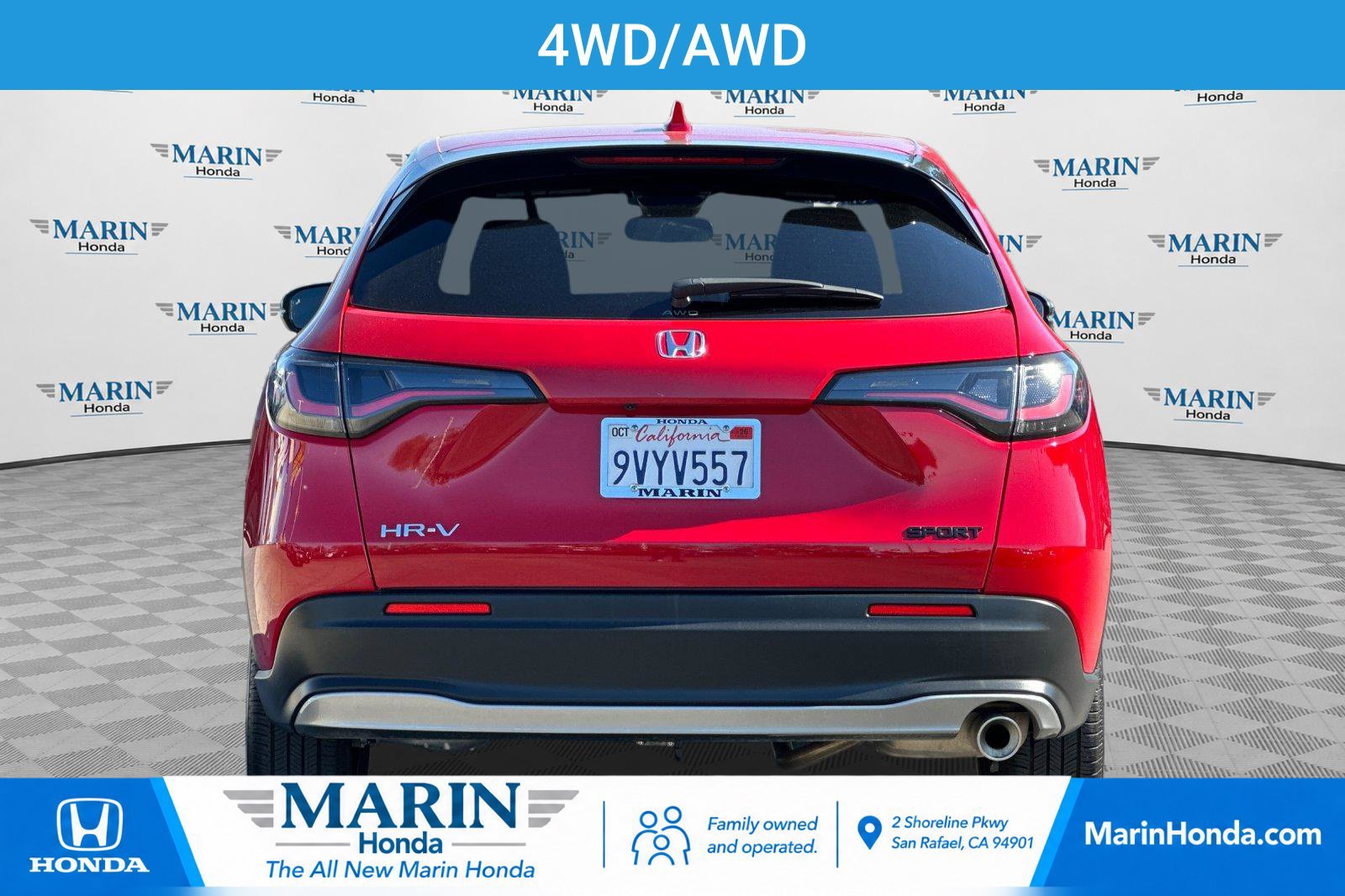 Certified 2025 Honda HR-V Sport image 4