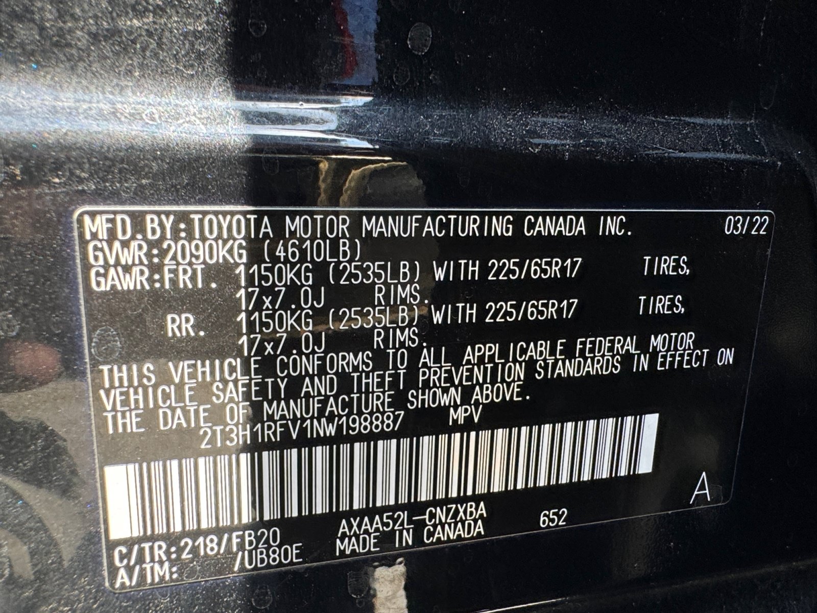 Used 2022 Toyota RAV4 LE FWD image 17