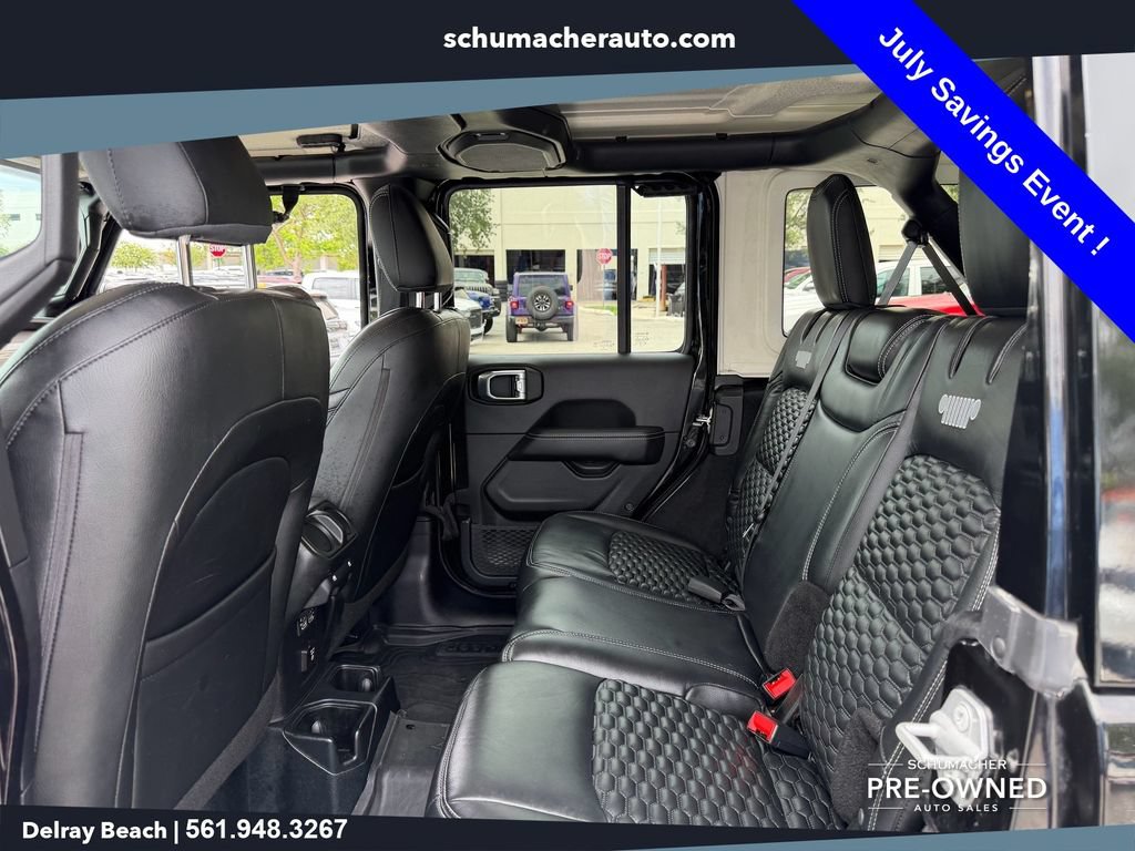 Used 2021 Jeep Wrangler Unlimited Sahara AWD/4WD image 12