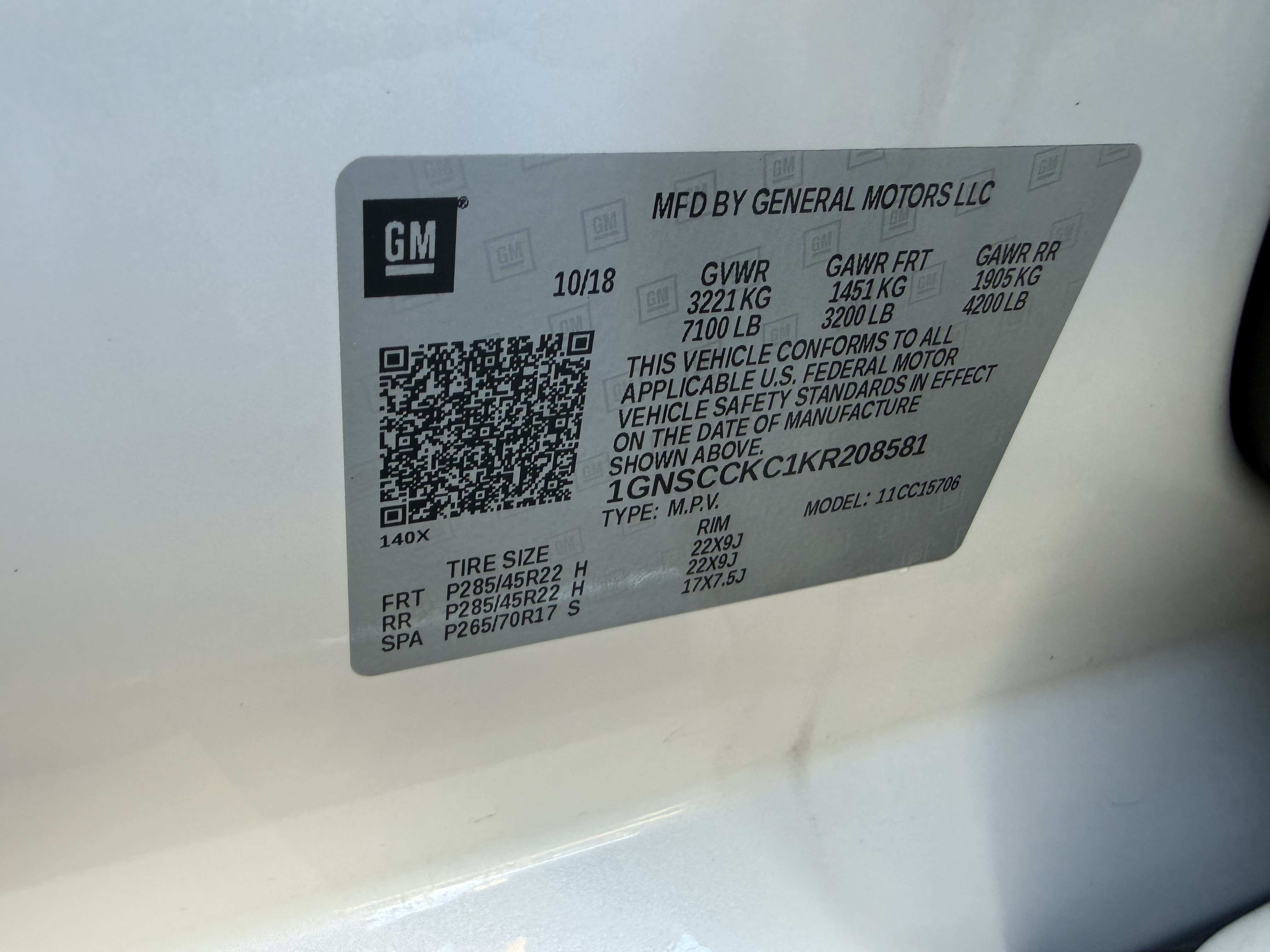 Used 2019 Chevrolet Tahoe Premier RWD image 38