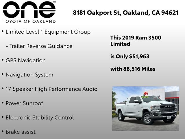 Used 2019 RAM 3500 Limited AWD/4WD image 11