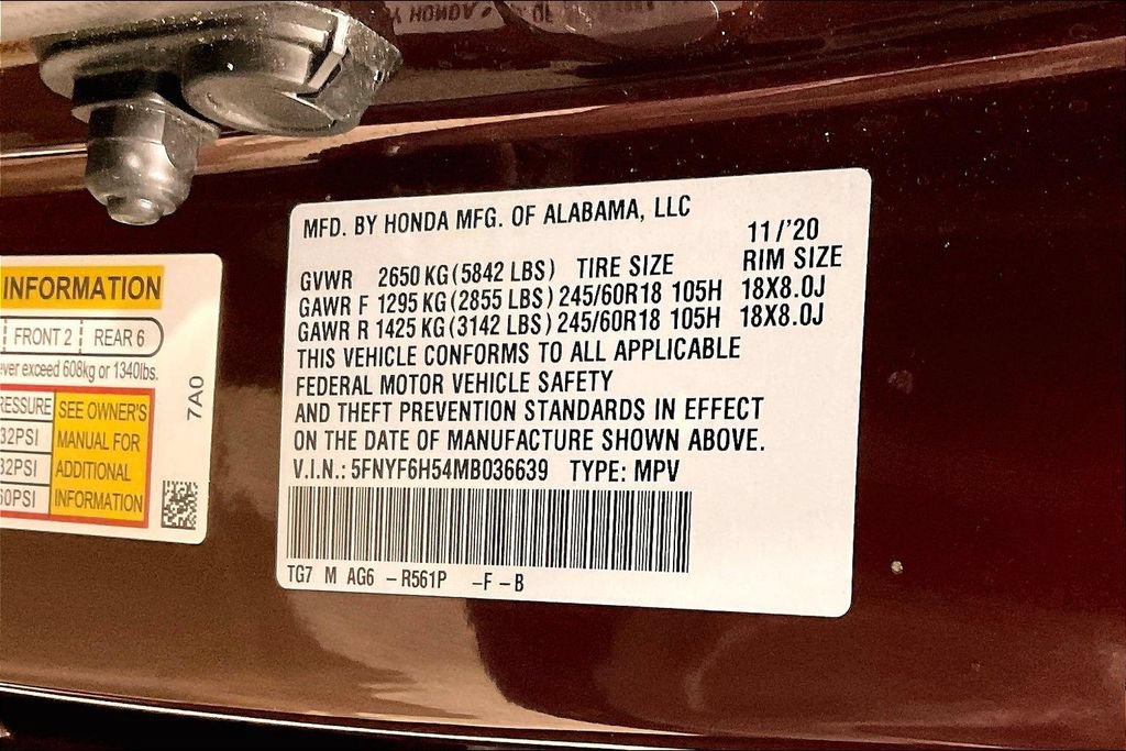 Used 2021 Honda Pilot EX-L image 20