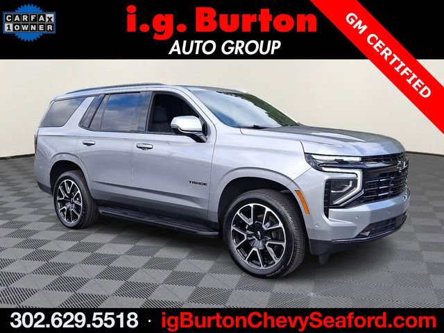 Certified 2025 Chevrolet Tahoe RST w/ Comfort Package image 1