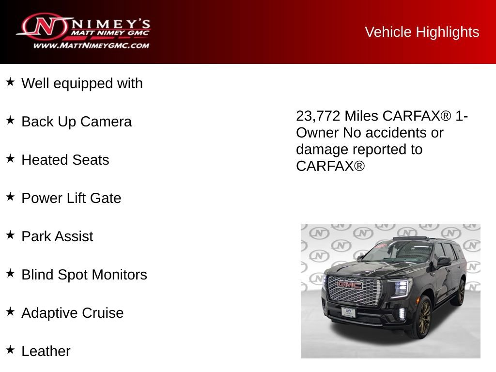 Used 2024 GMC Yukon Denali AWD/4WD image 6