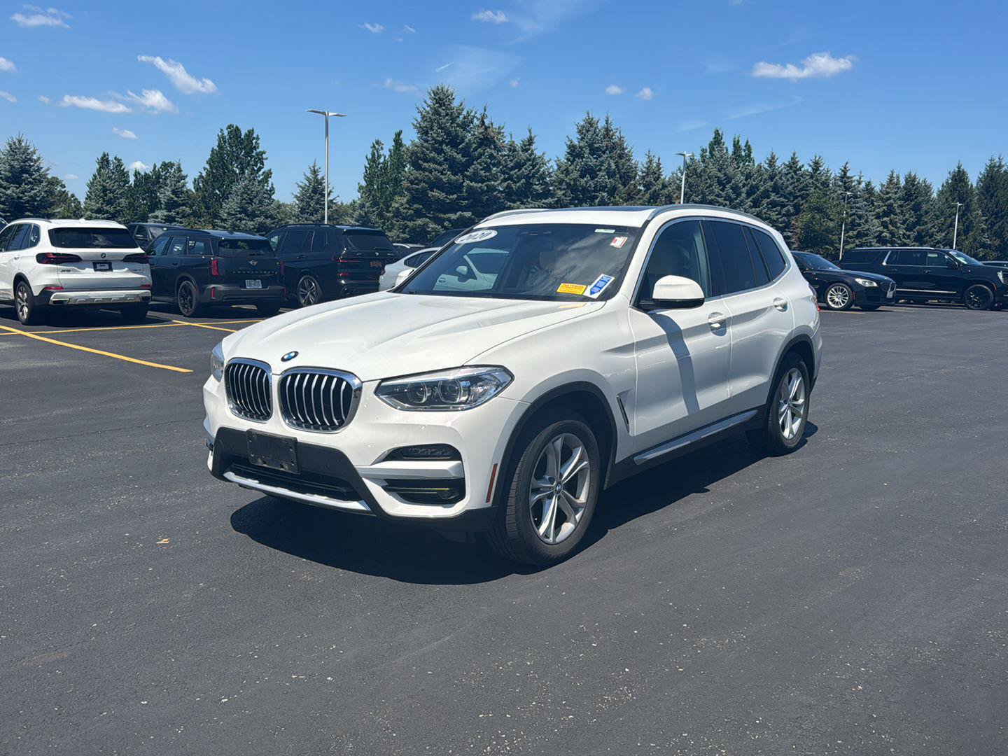 Used 2020 BMW X3 xDrive30i w/ Convenience Package AWD/4WD image 7