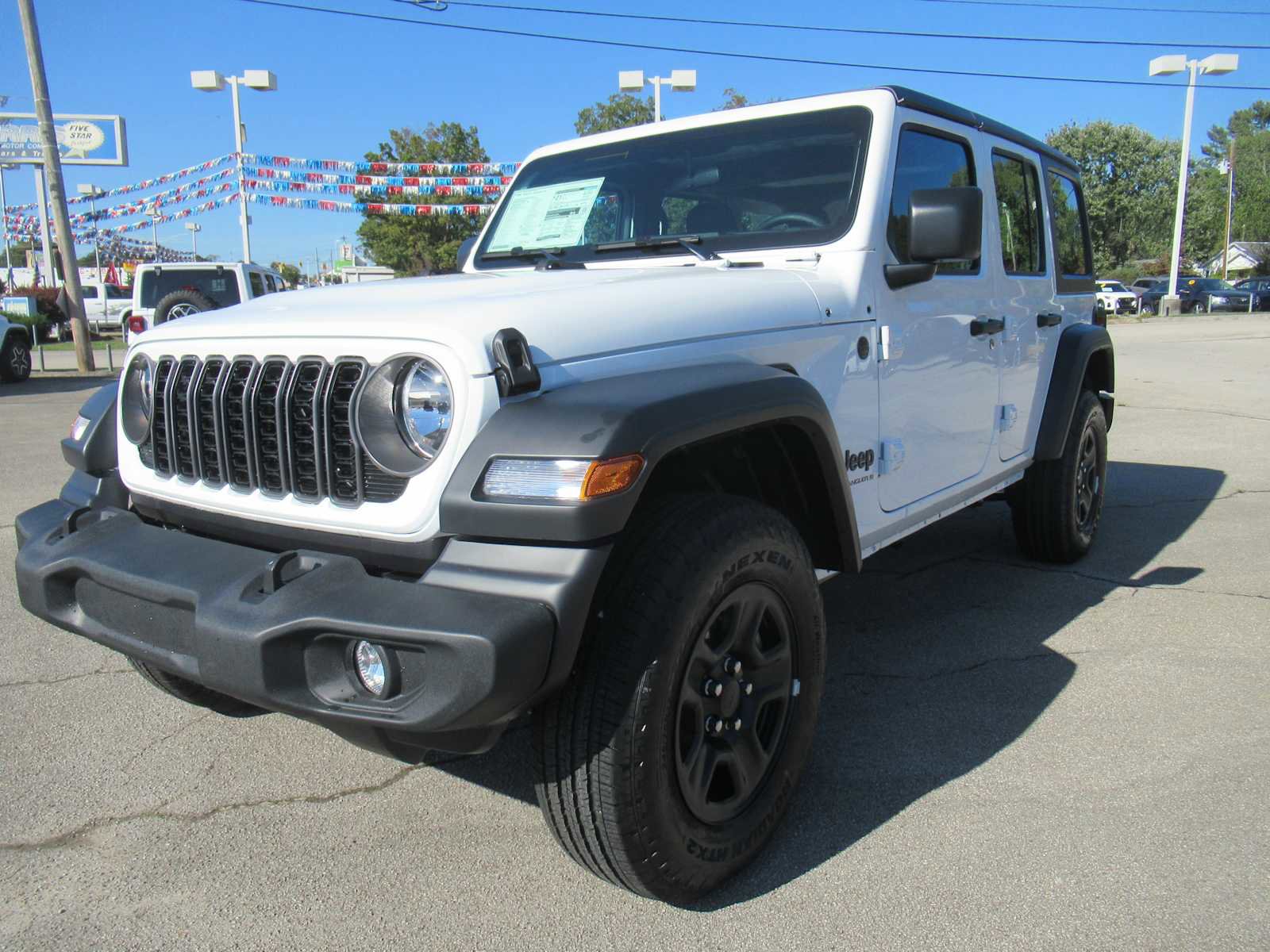 New 2026 Jeep Wrangler Unlimited Sport