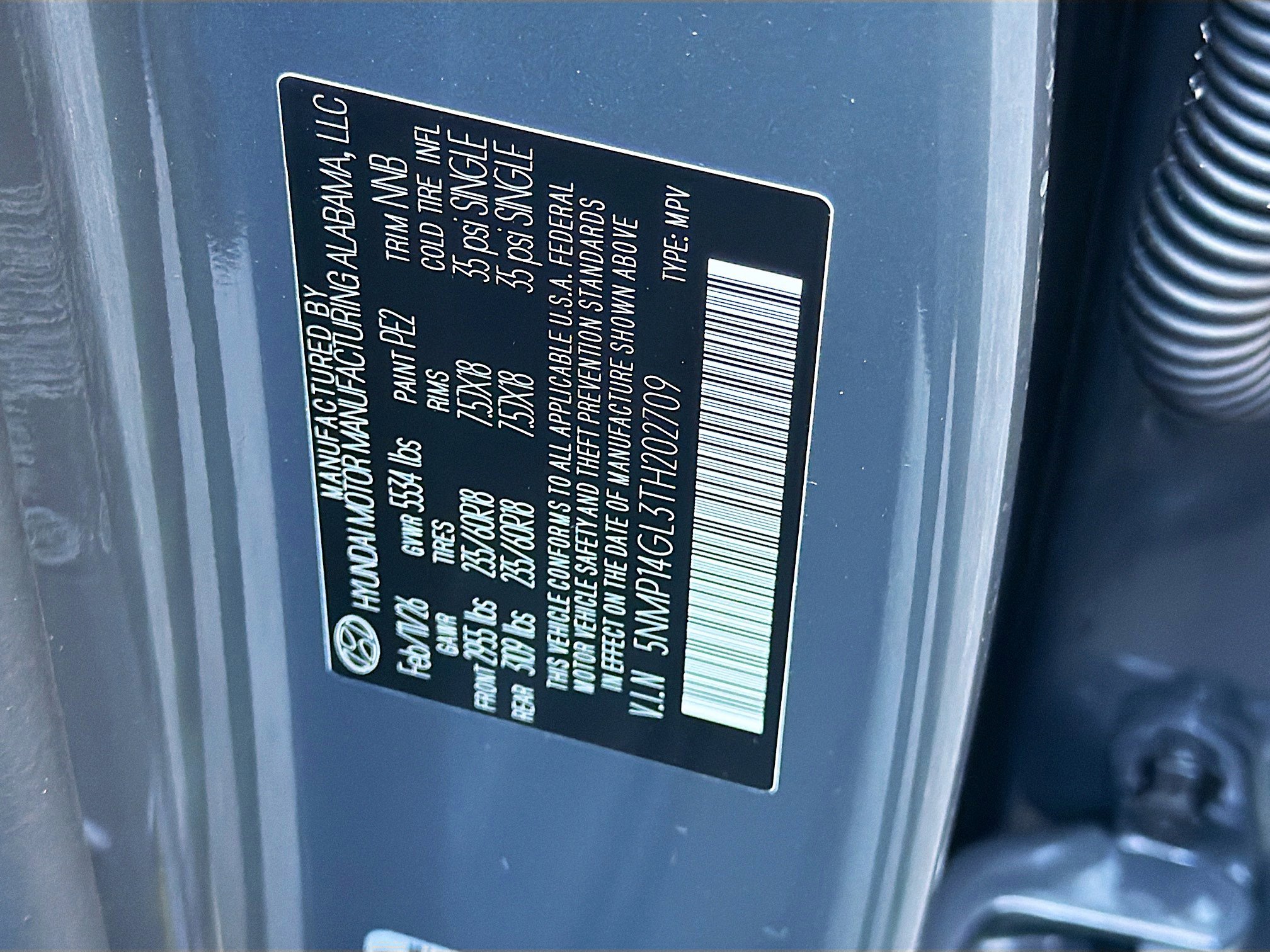 New 2026 Hyundai Santa Fe SE image 41