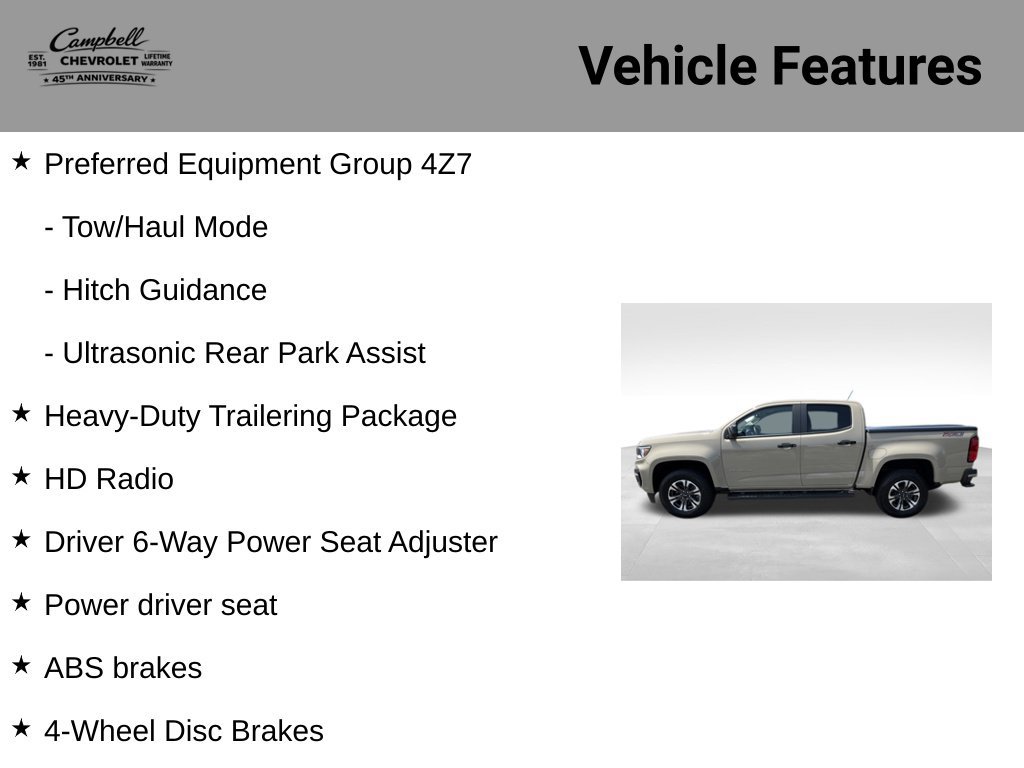 Used 2022 Chevrolet Colorado Z71 AWD/4WD image 5