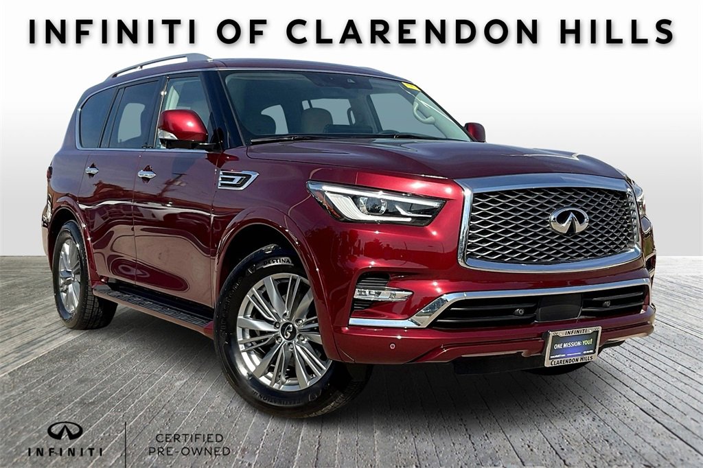 Certified 2022 INFINITI QX80 Luxe w/ Cargo Package