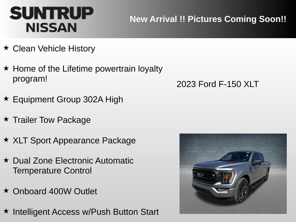 Used 2023 Ford F150 XLT w/ Equipment Group 302A High image 6