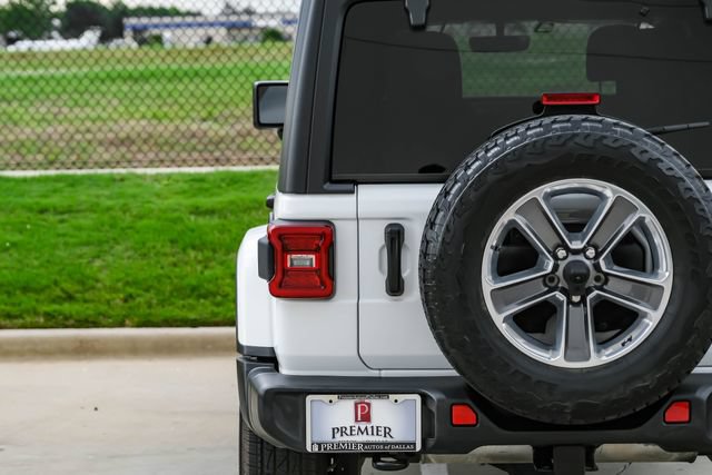 Used 2021 Jeep Wrangler Unlimited Sahara w/ Uconnect 4C Nav & Sound Group AWD/4WD image 47