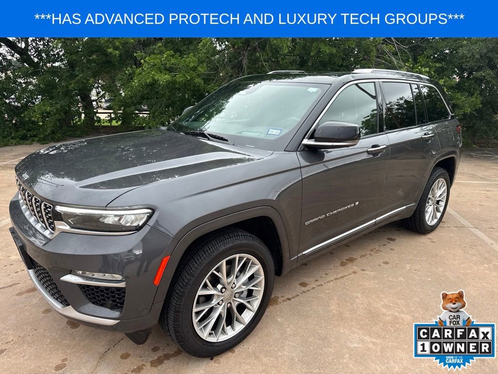 Used 2022 Jeep Grand Cherokee Summit w/ Adv Protech Group IV RWD image 1