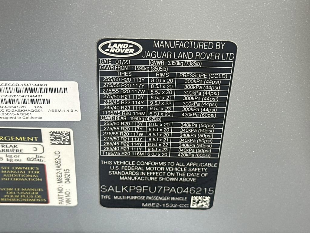 Used 2023 Land Rover Range Rover SE AWD/4WD image 33