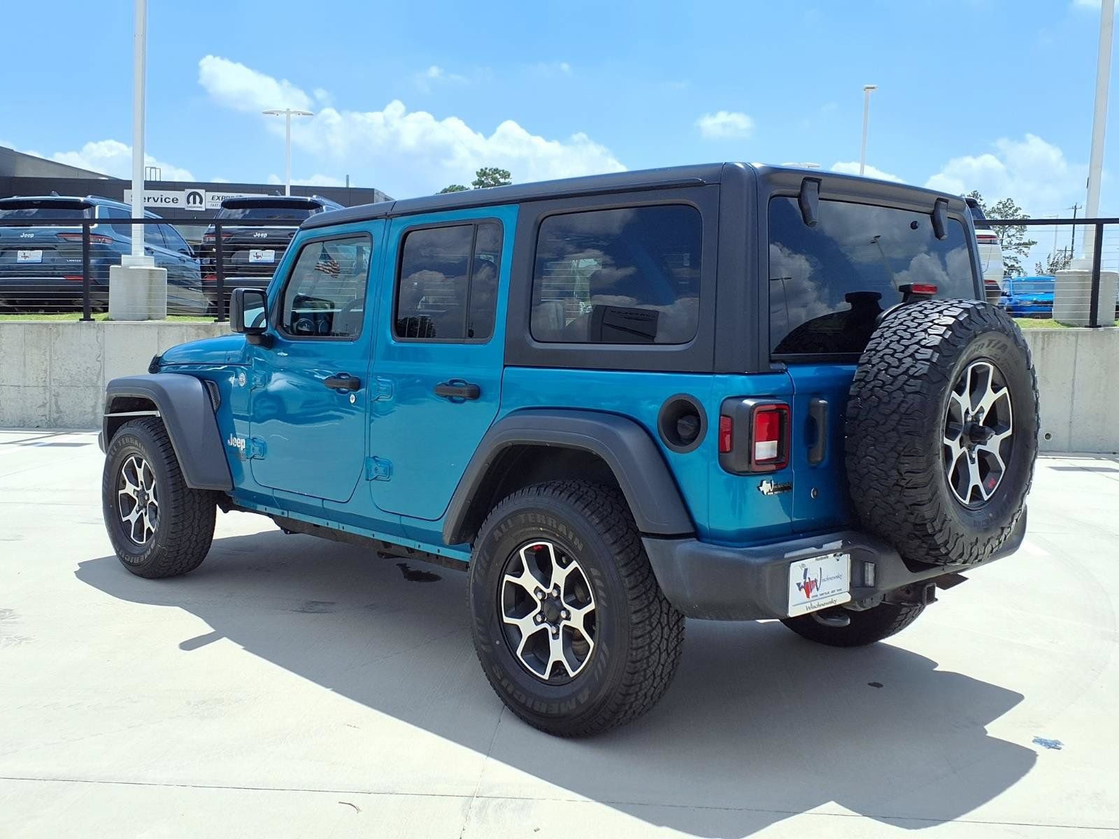 Used 2019 Jeep Wrangler Unlimited Sport S AWD/4WD image 2
