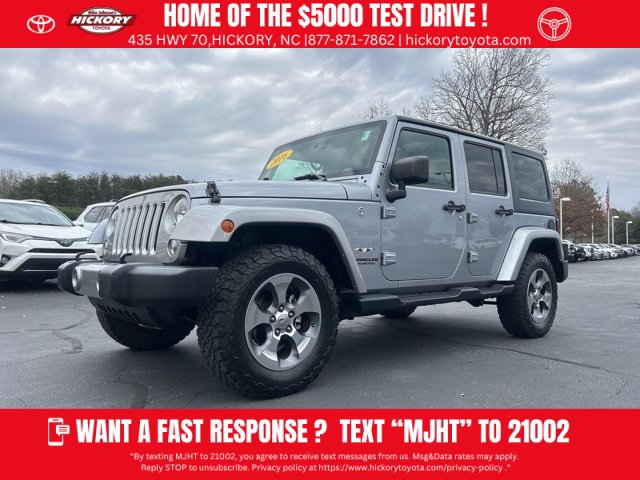 Used 2016 Jeep Wrangler Unlimited Sahara w/ Connectivity Group