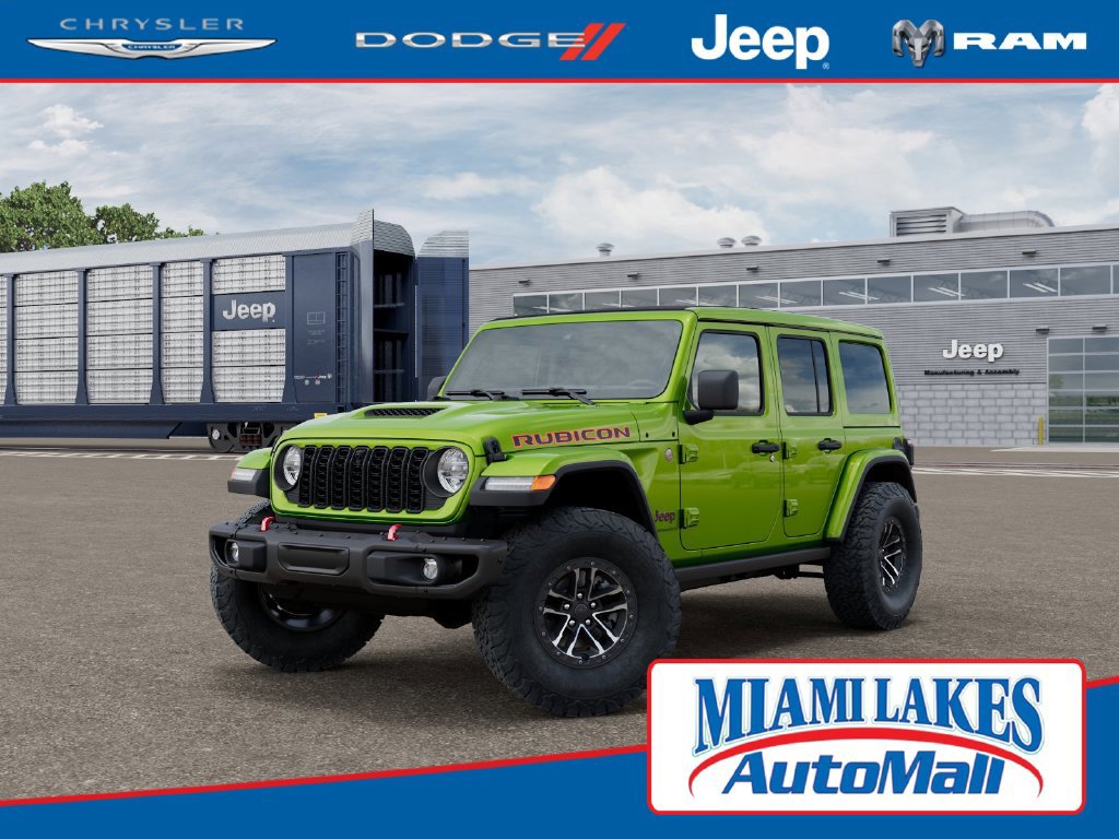 New 2026 Jeep Wrangler Unlimited Rubicon AWD/4WD 360° Tour