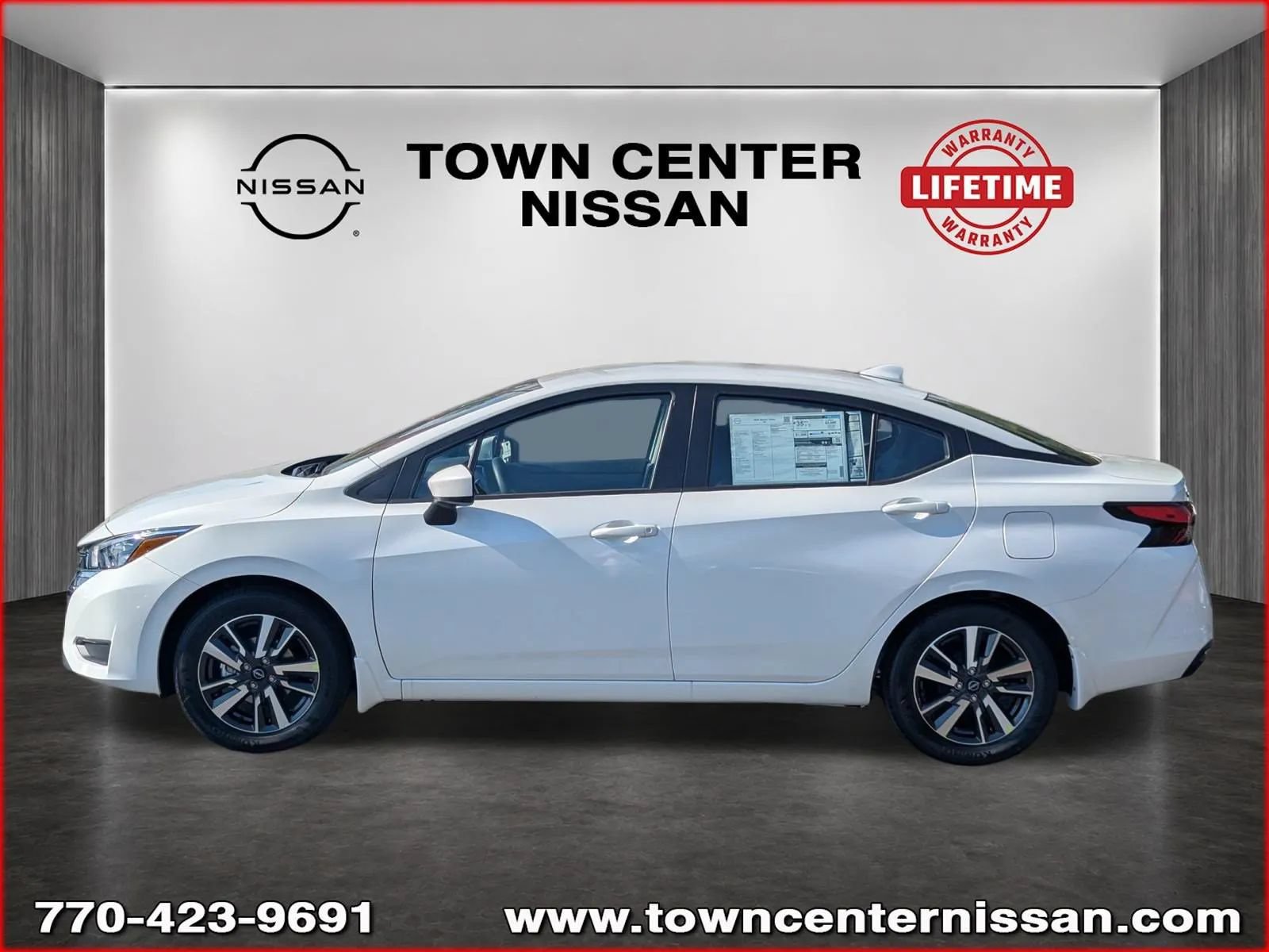 New 2025 Nissan Versa SV w/ Trunk Package FWD image 5