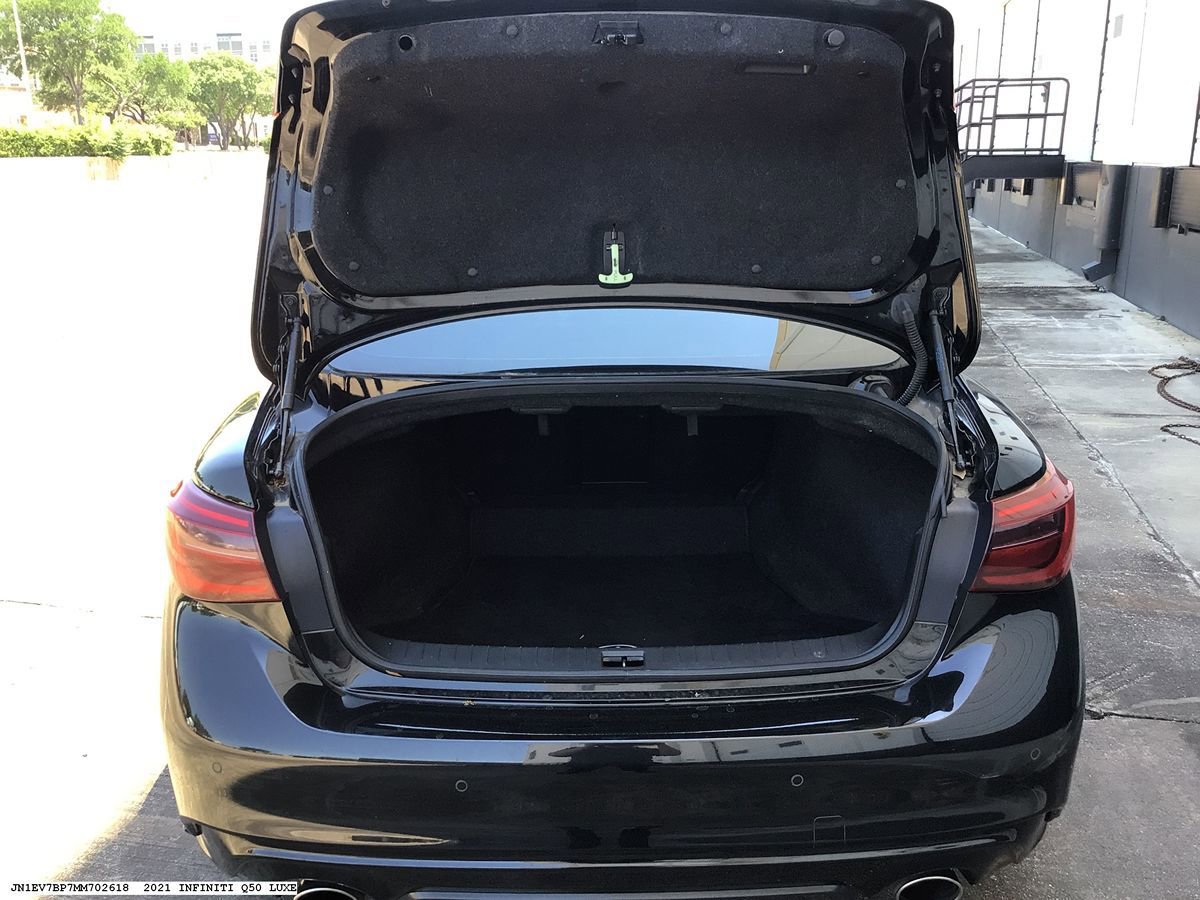 Used 2021 INFINITI Q50 Luxe w/ Cargo Package RWD image 14