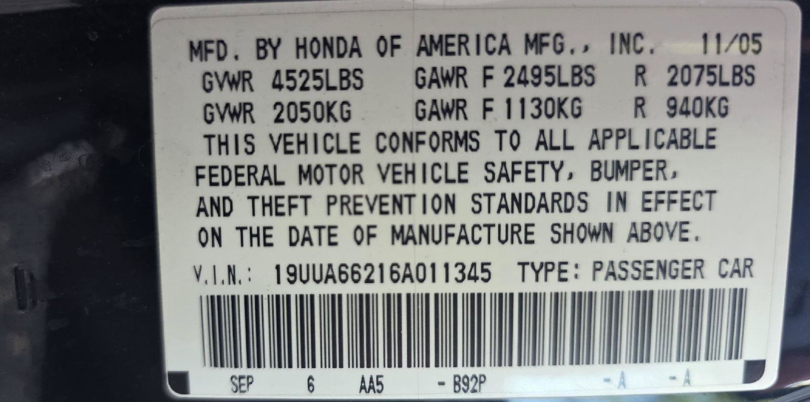 Used 2006 Acura TL FWD image 21