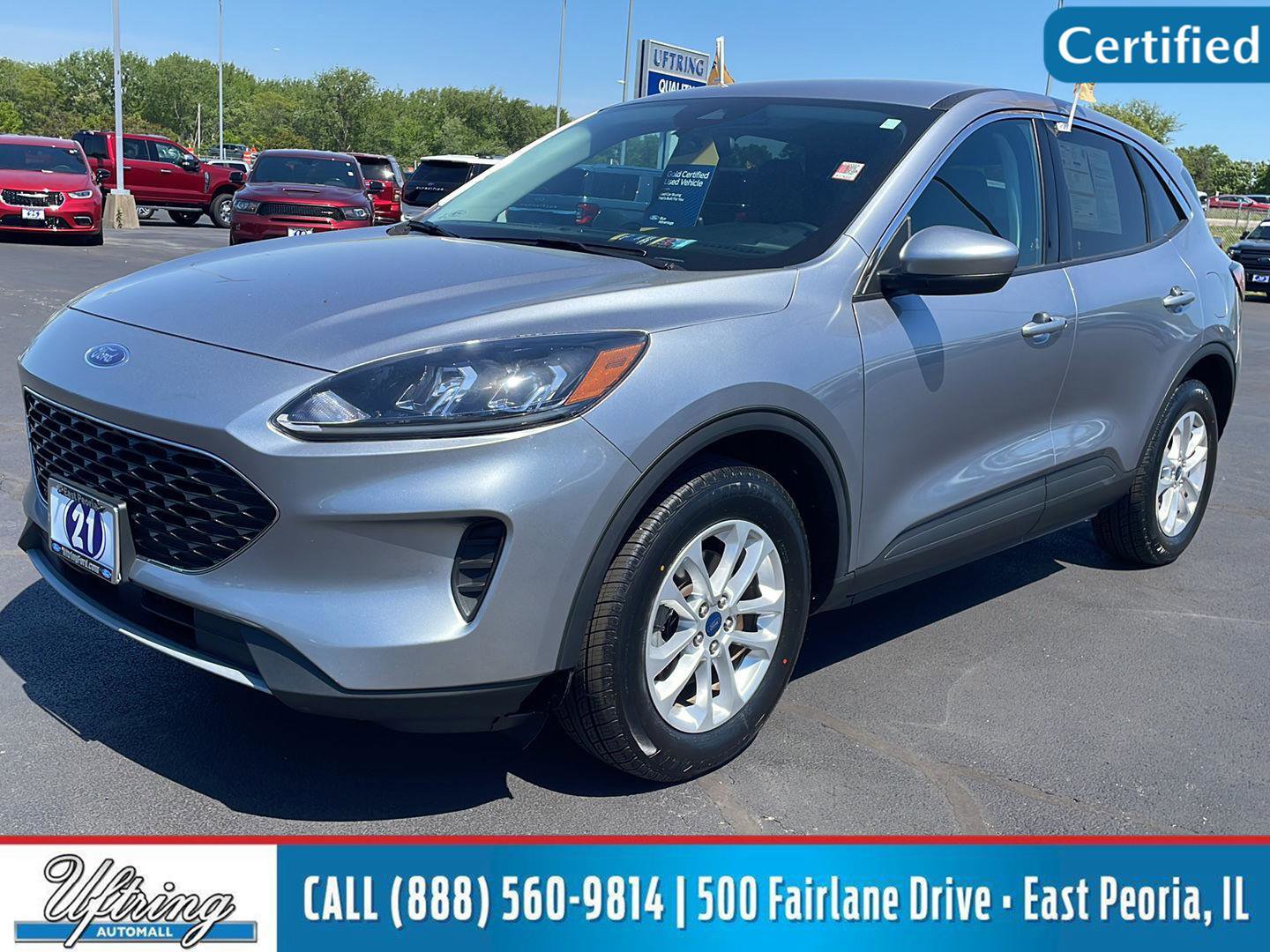 Certified 2021 Ford Escape SE w/ Convenience Package AWD/4WD image 1