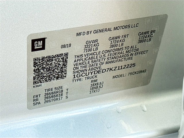 Used 2019 Chevrolet Silverado 1500 LT w/ All-Star Edition image 32