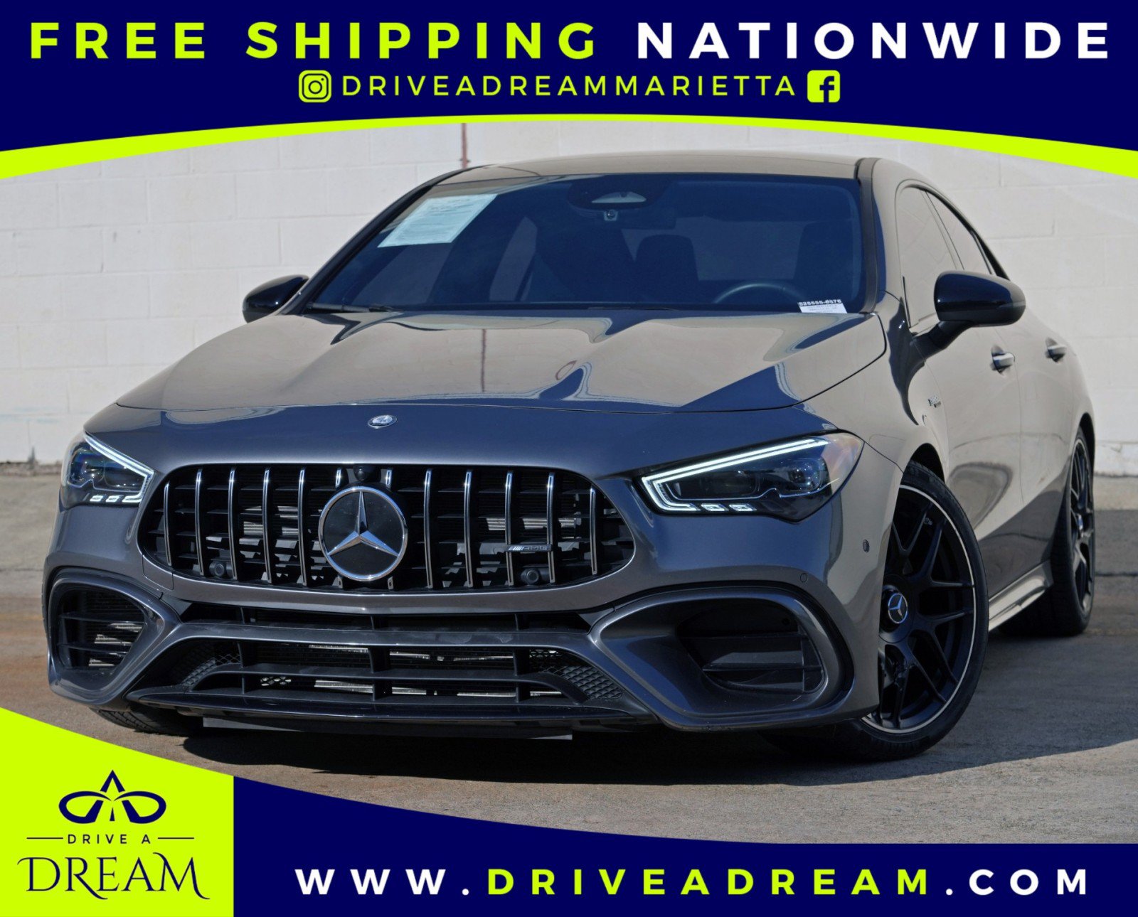 Used 2025 Mercedes-Benz CLA 45 AMG 4MATIC w/ AMG Night Package image 1