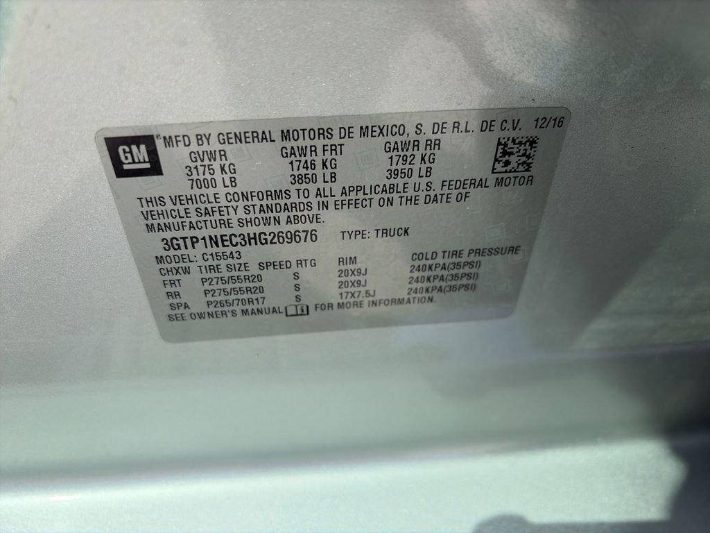 Used 2017 GMC Sierra 1500 SLT w/ SLT Premium Package image 38