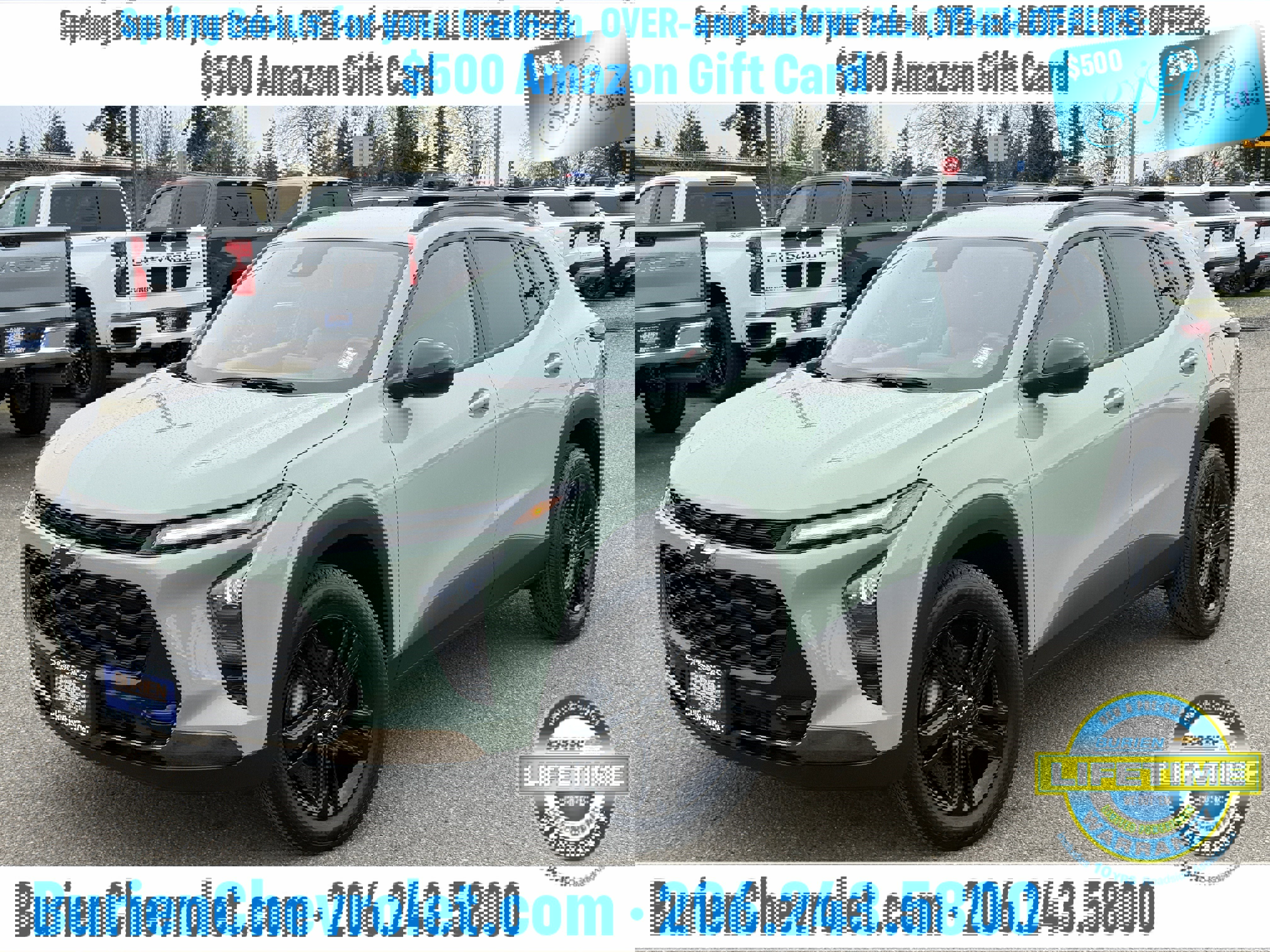 Used 2025 Chevrolet Trax ACTIV w/ Driver Confidence Package image 1