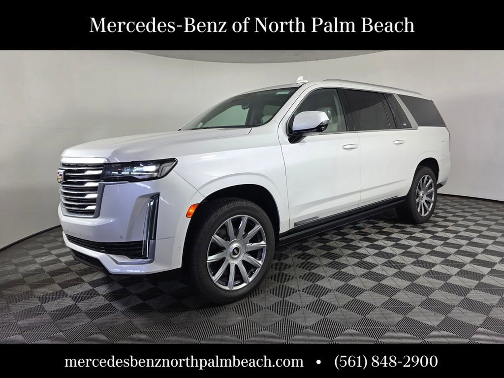 Used 2021 Cadillac Escalade ESV Premium Luxury Platinum AWD/4WD image 1