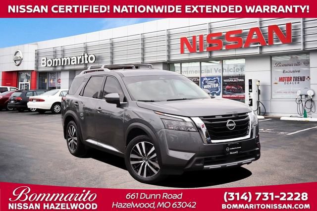 Certified 2025 Nissan Pathfinder Platinum w/ Cargo Package
