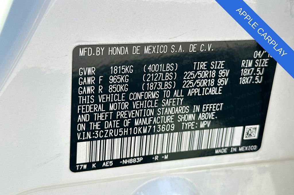 Used 2019 Honda HR-V Sport image 32