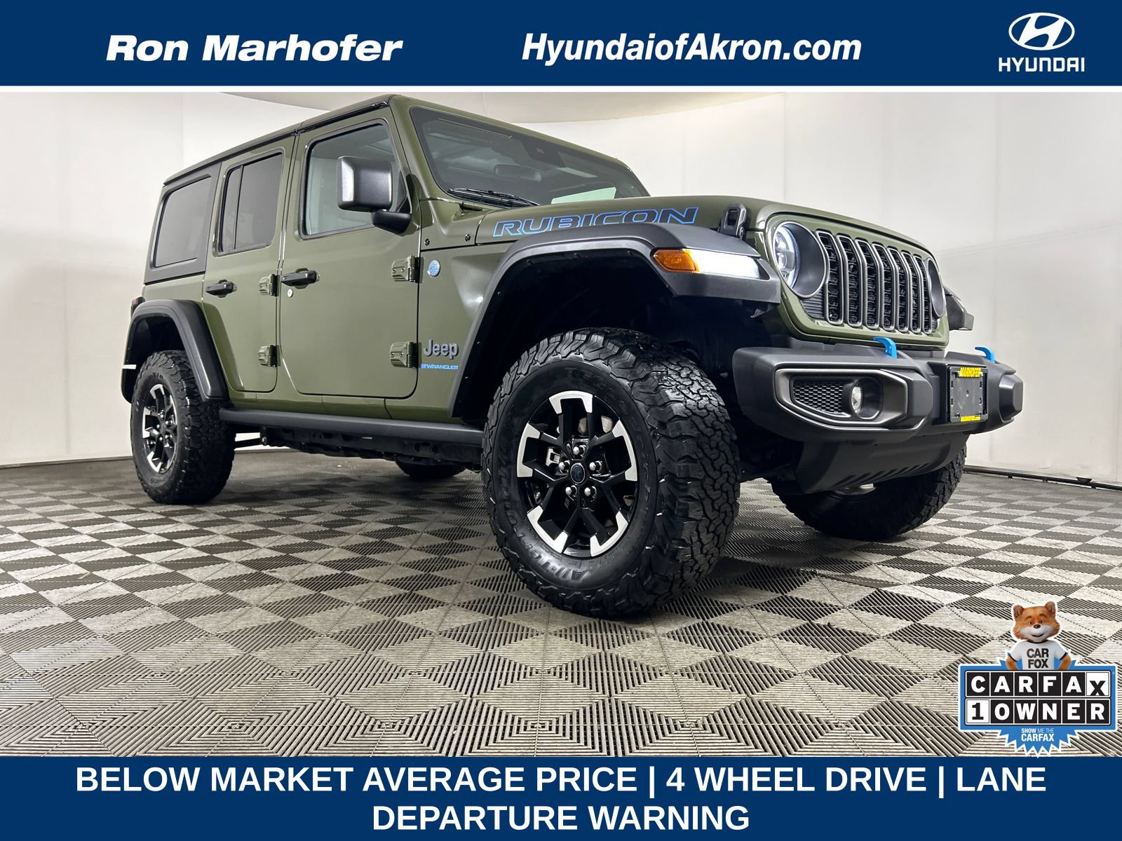 Used 2024 Jeep Wrangler Unlimited Rubicon 4xe AWD/4WD image 1