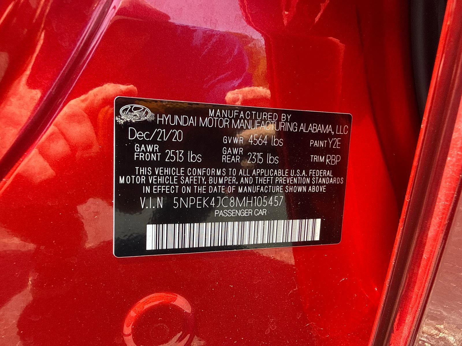 Used 2021 Hyundai Sonata N Line w/ Cargo Package FWD image 31
