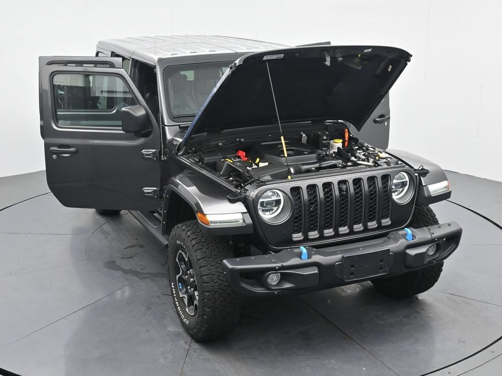 Used 2021 Jeep Wrangler Unlimited Rubicon 4xe w/ Steel Bumper Group AWD/4WD image 38