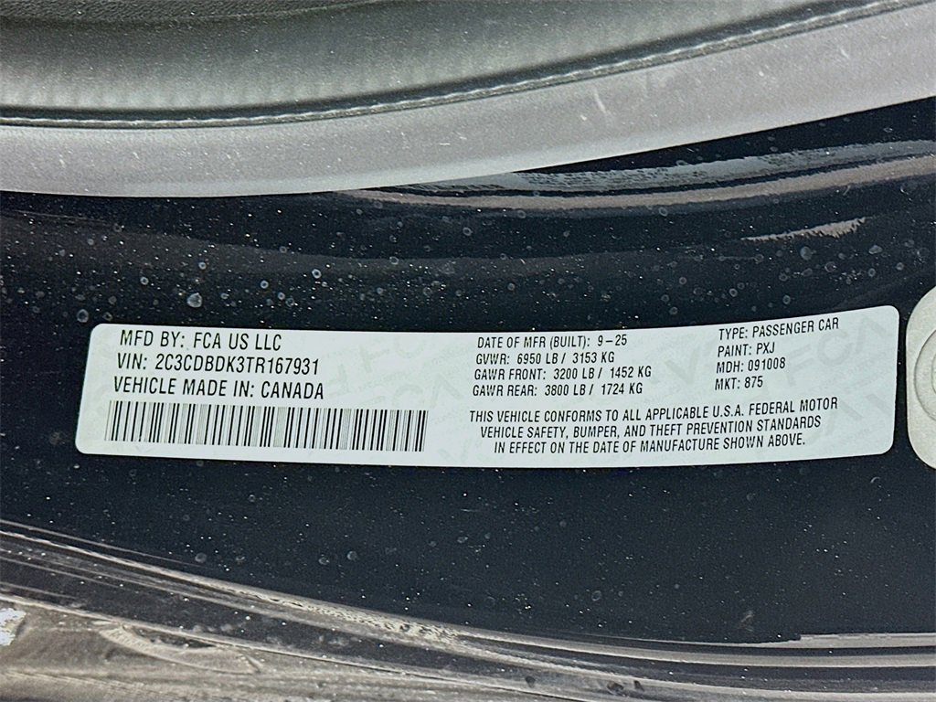 New 2026 Dodge Charger Daytona Scat Pack w/ Track Package image 18