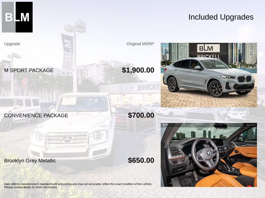 Used 2024 BMW X4 xDrive30i w/ M Sport Package AWD/4WD image 9